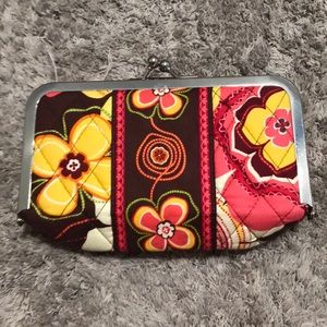 Vera Bradley snap wallet